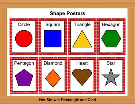 Shape Chart Poster Shape Chart Shapes Chart | Images and Photos finder