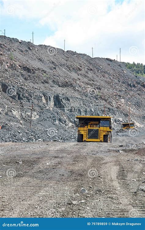 Iron ore mining stock image. Image of large, excavation - 79789859