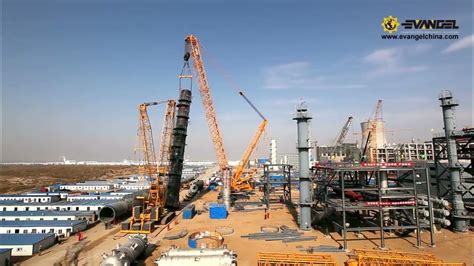 XCMG Crawler Crane XGC88000 - YouTube