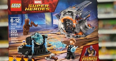 LEGO Marvel Super Heroes Thor’s Weapon Quest Set Only $12.99 (Regularly $20)