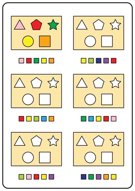 Geometry Puzzle Worksheets - Worksheets For Kindergarten