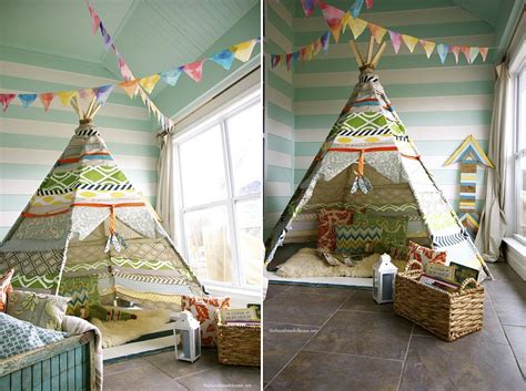 15 DIY Teepees for Fun Kids’ Playrooms