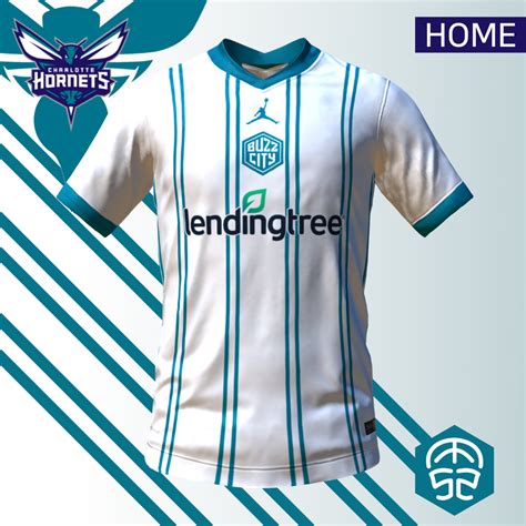 CHARLOTTE HORNETS CONCEPT SOCCER HOME JERSEY