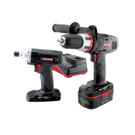 Craftsman 19.2V C3 Cordless Drill/Impact Driver Combo w/ Lithium-Ion Technology