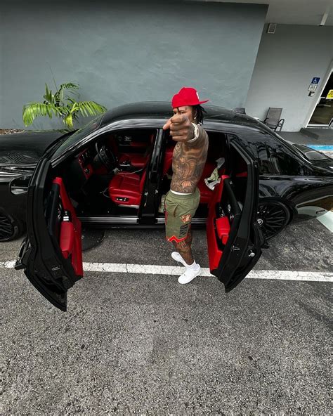 Moneybagg Yo Switches From Red Exteriors to Red Interior for His Black Rolls-Royce Phantom ...