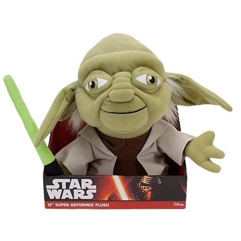 Comic Images Large 12" Super-Deformed Plush Star Wars Yoda - Walmart.com - Walmart.com