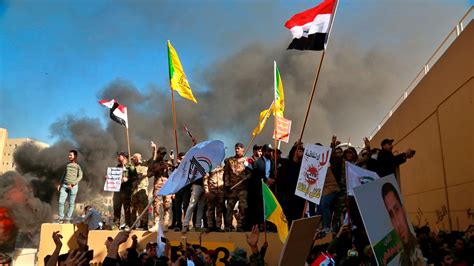 Protesters Attack U.S. Embassy in Iraq, Chanting ‘Death to America’ - The New York Times