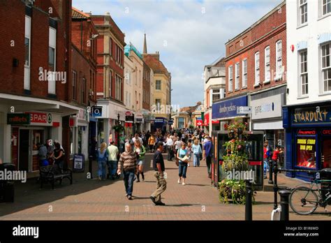 market town centre Bridgwater Somerset, England Stock Photo - Alamy