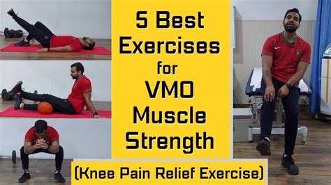 5 Best Exercises for VMO Muscle Strengthening - Vastus Medialis Obliquus Stretches, Knee Pain ...