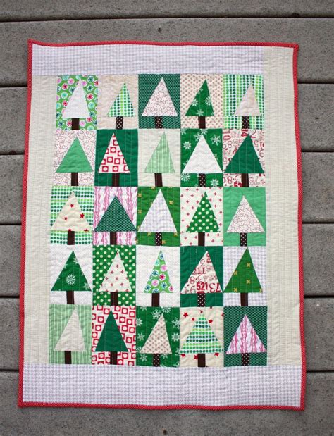 Patchwork Evergreen Quilt | FaveQuilts.com