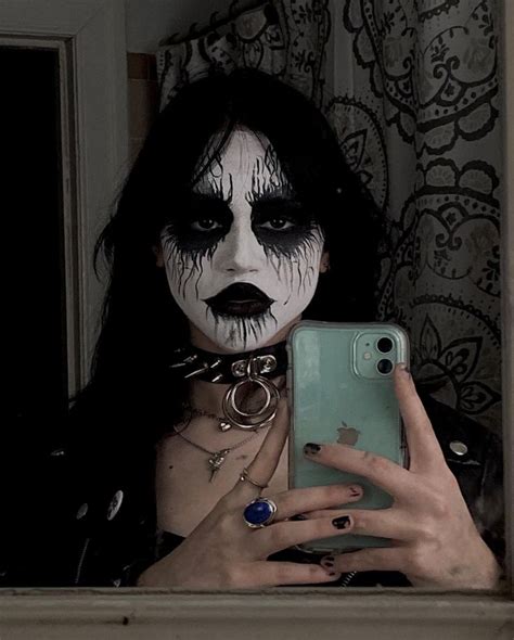 corpse paint in 2024 | Punk makeup, Gothic makeup, Horror makeup