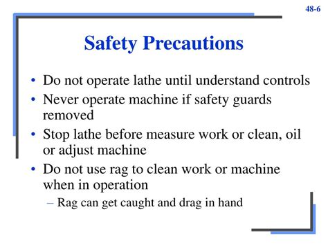 PPT - Lathe Safety PowerPoint Presentation, free download - ID:3133682