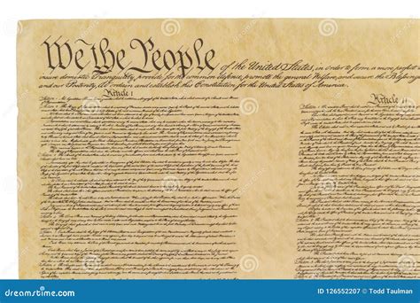 Preamble To The U.S. Constitution Behind Mount Rushmore Royalty-Free Stock Photo | CartoonDealer ...