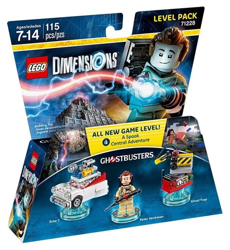 LEGO Dimensions Ghostbusters Level Pack - Universal Mini Figures with ...