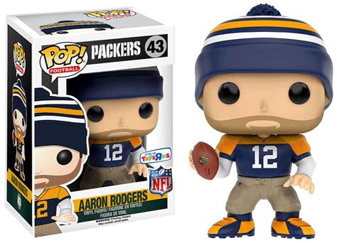 Funko NFL Green Bay Packers Funko POP Sports Aaron Rodgers Exclusive ...