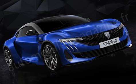 Peugeot e-RCZ : ce coupé électrique qui aurait pu être la vedette du Mondial de l'Auto