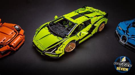 LEGO Technic 42115 Lamborghini Sián detailed building review - YouTube