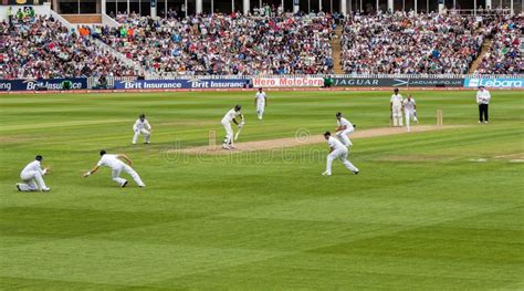 Test Cricket Match editorial image. Image of audience - 64683030