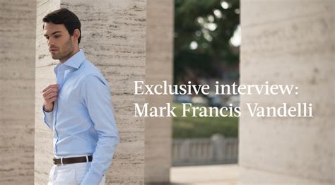 Hawes & Curtis| Mark Francis Vandelli interview