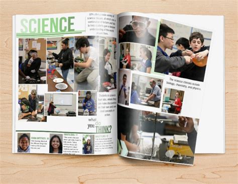 Yearbook Design Ideas for Academic Sections