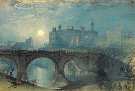 Alnwick Castle Painting by JMW Turner - Pixels