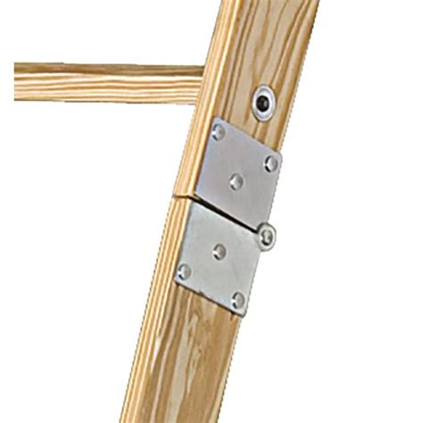 Century Elite 7.75-ft to 10.25-ft Type I Wood Attic Ladder in the Attic ...