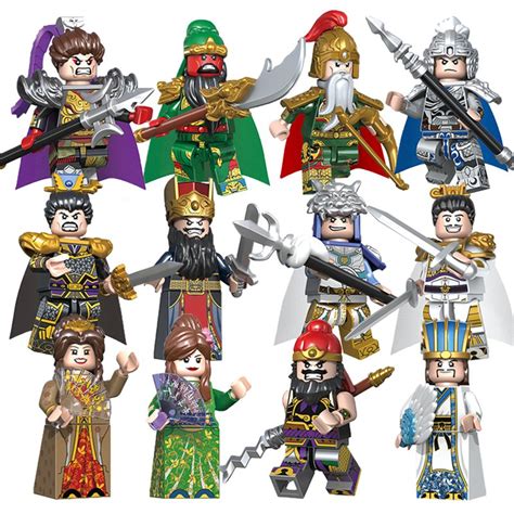 China Romance of the Three Kingdoms Character Minifigures Lego ...