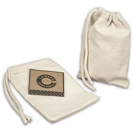 Canvas Drawstring Bag 5"X7"-Natural | Walmart Canada