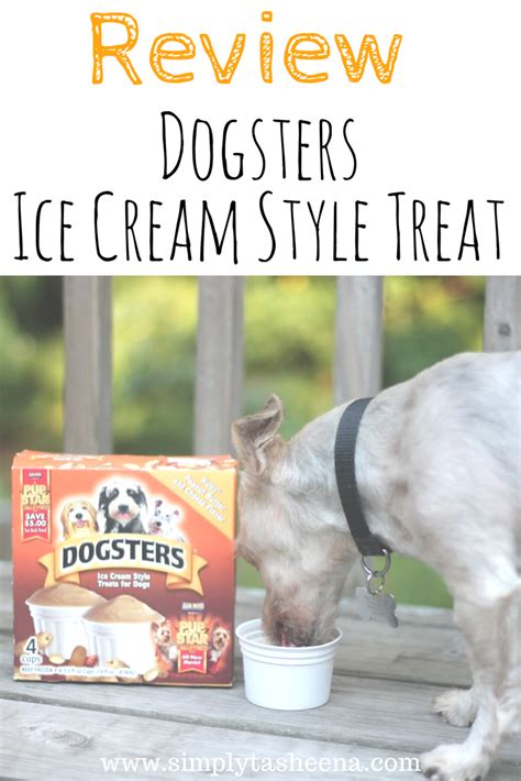 Dogsters Review: Ice Cream Style Treat for Dogs - Simply Tasheena