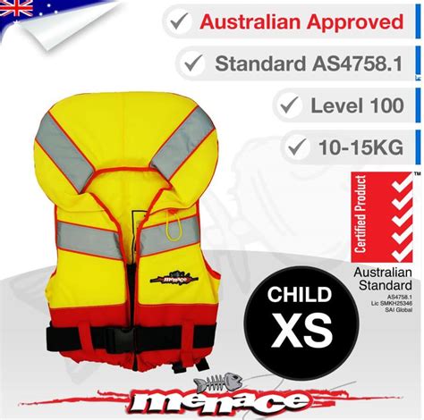 Level 100 PFD Type 1 Foam Life Jacket – Child Extra Small | Searano ...