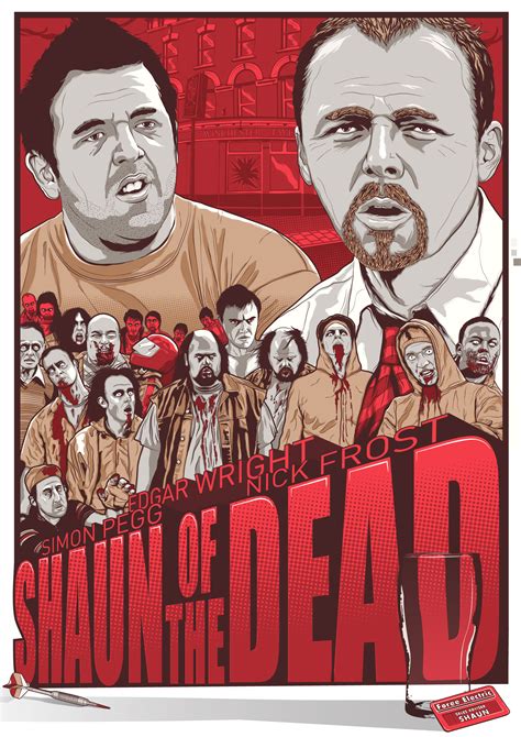 Shaun Of The Dead | Poster By NeonGoreUK