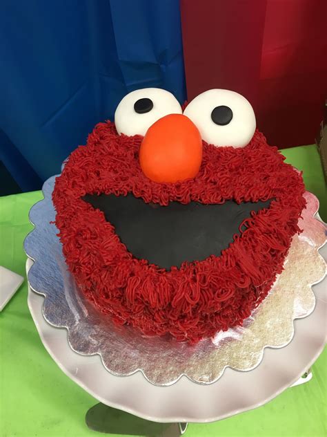 Elmo Birthday Cake! | Elmo birthday cake, Elmo birthday, Cake