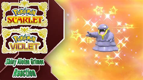 Assembling the Draft Team: Shiny Alolan Grimer + Evolution! Pokemon Scarlet & Violet! - YouTube