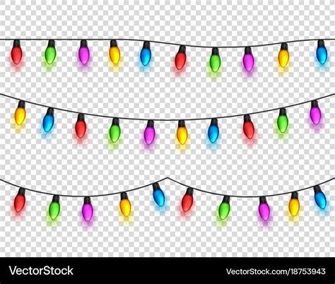 Transparent Christmas Lights