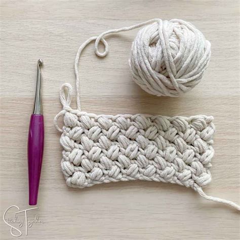 How to crochet the bean stitch - EASY tutorial