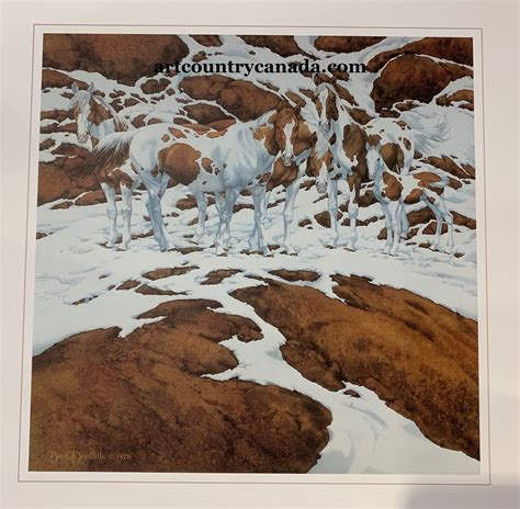 Art Country Canada - BEV DOOLITTLE Pintos Limited edition Print