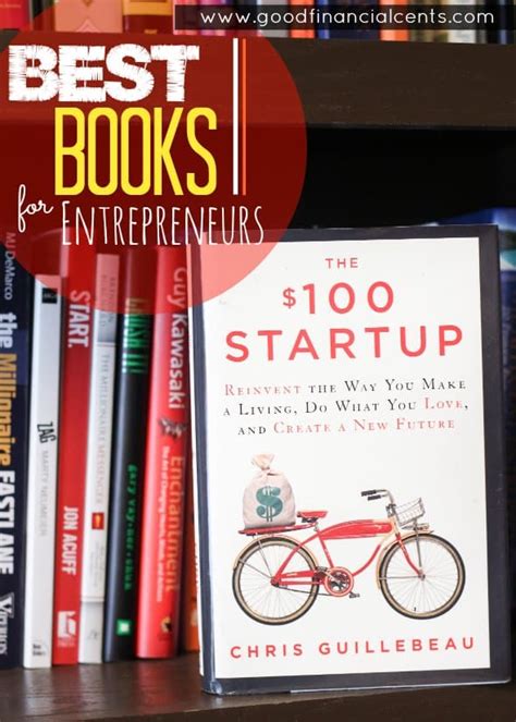 The Best 37 Books For Entrepreneurs - Good Financial Cents®