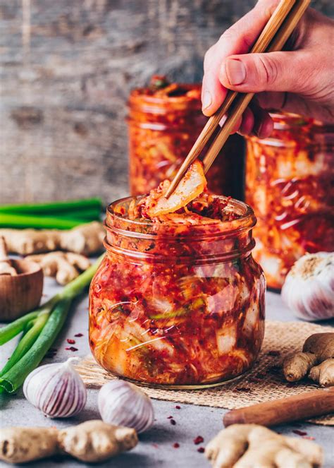 Vegan Kimchi Recipe (Easy & Homemade) - Bianca Zapatka | Recipes