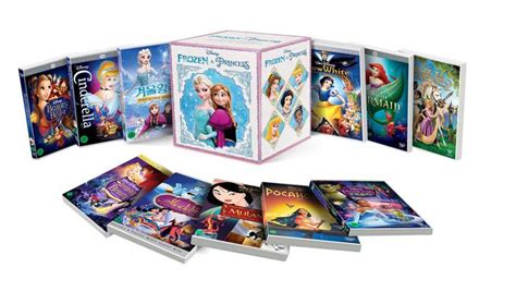 YESASIA : Disney Princess Box Set : 11-Movie (DVD) (15-Disc) (Korea Version) DVD - 动画 - 韩语动画 - 邮费全免