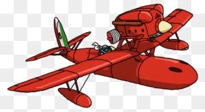 Porco Rosso By Theducktorwho - Porco Rosso Plane Badge - Free Transparent PNG Clipart Images ...