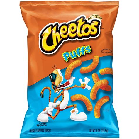 Cheetos Puff Cheese Flavored Snack Chips,(1PACK) - Walmart.com