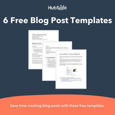 6 Free Blog Post Templates [Access Now]