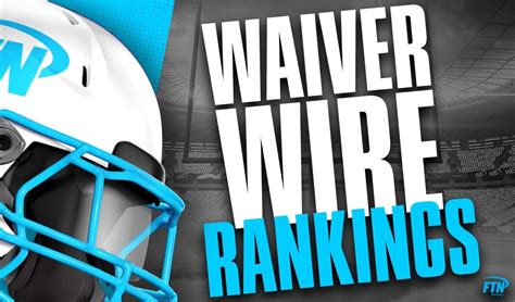 Week 11 fantasy football waiver wire rankings