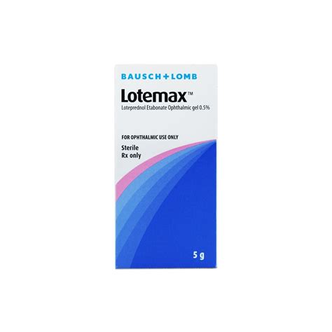 Buy Lotemax Eye Gel 0.5 % 5 ml online in Qatar- View Usage, Benefits ...