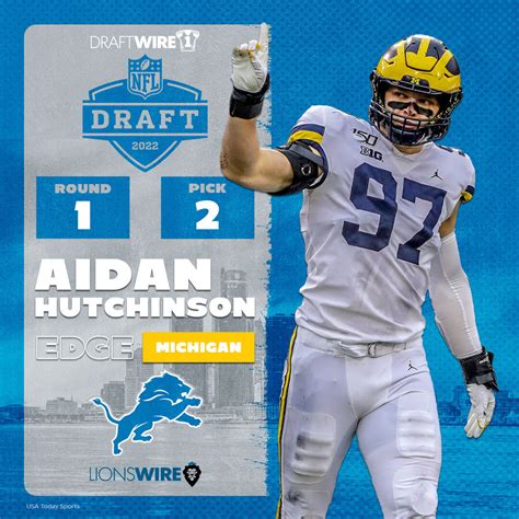 NFL draft grades for former Michigan DE Aidan Hutchinson