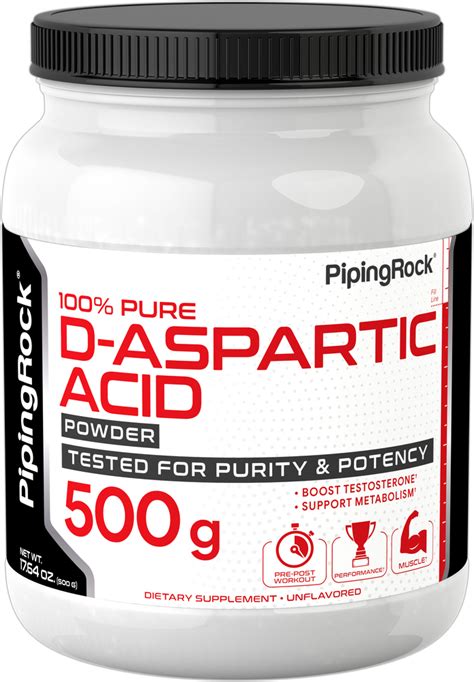 D-Aspartic Acid Supplements | Buy D-Aspartic Acid | Benefits | Piping ...