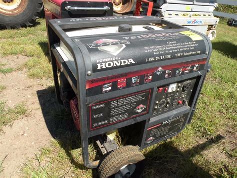 Tahoe 8000 watt Honda gas generator New, non-current