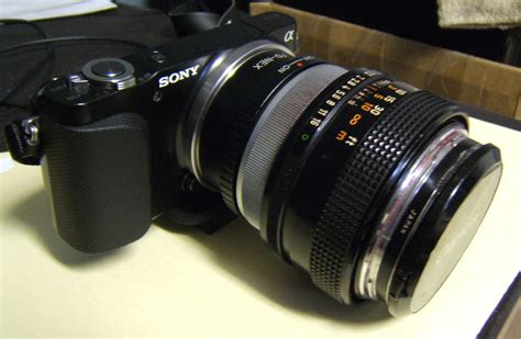 Sony NEX 3 with Canon FD | Sony nex, Lens, Canon