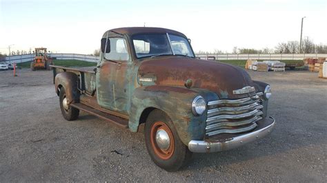 original unrestored 1949 Chevrolet Pickups project for sale