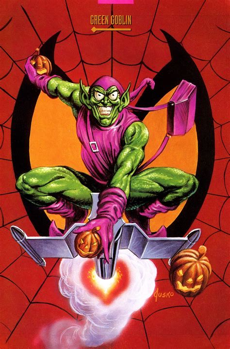 Green Goblin by Joe Jusko | Green goblin, Spiderman, Comic art